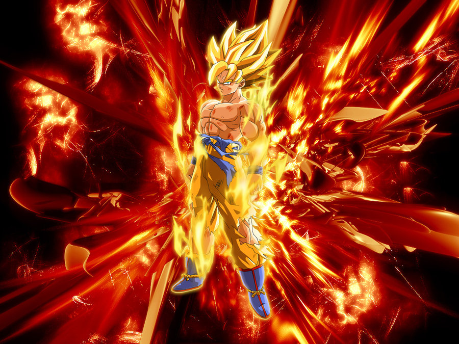 Super Saiyan Blue Goku Universal Survival Aura transparent